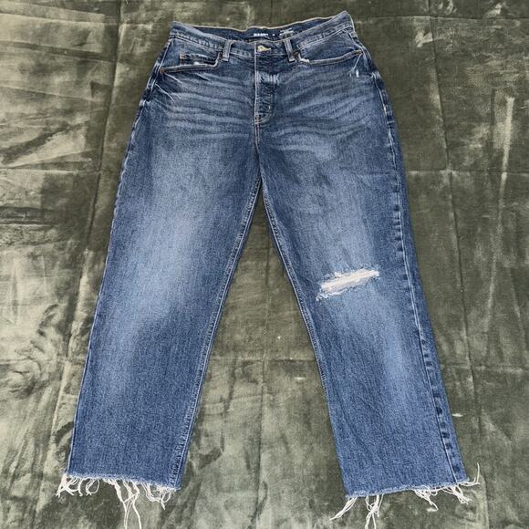 Old Navy Denim - Old Navy Curvy Sky Hi Straight Jeans Womens 12 Blue Secret Slim Extra High Rise
